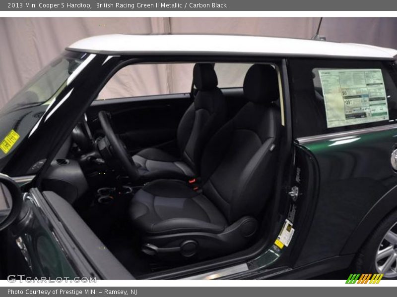 British Racing Green II Metallic / Carbon Black 2013 Mini Cooper S Hardtop