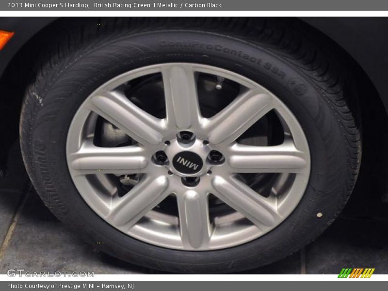 British Racing Green II Metallic / Carbon Black 2013 Mini Cooper S Hardtop