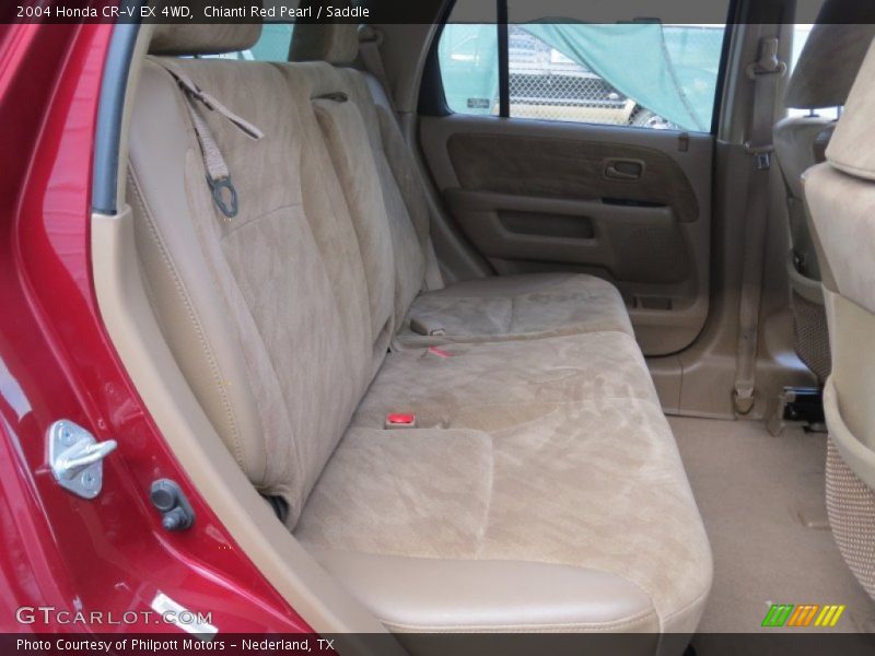 Chianti Red Pearl / Saddle 2004 Honda CR-V EX 4WD