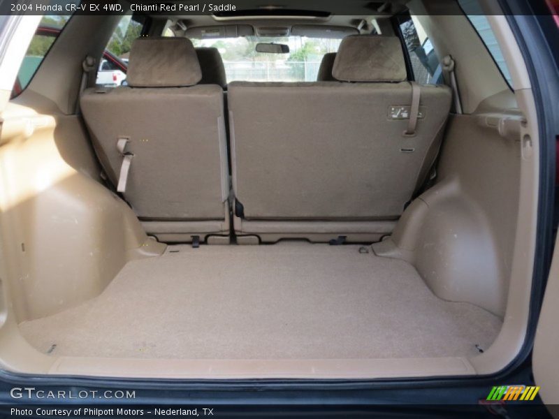 Chianti Red Pearl / Saddle 2004 Honda CR-V EX 4WD