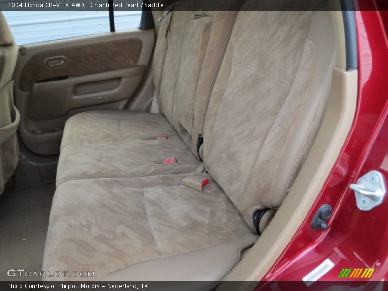 Chianti Red Pearl / Saddle 2004 Honda CR-V EX 4WD