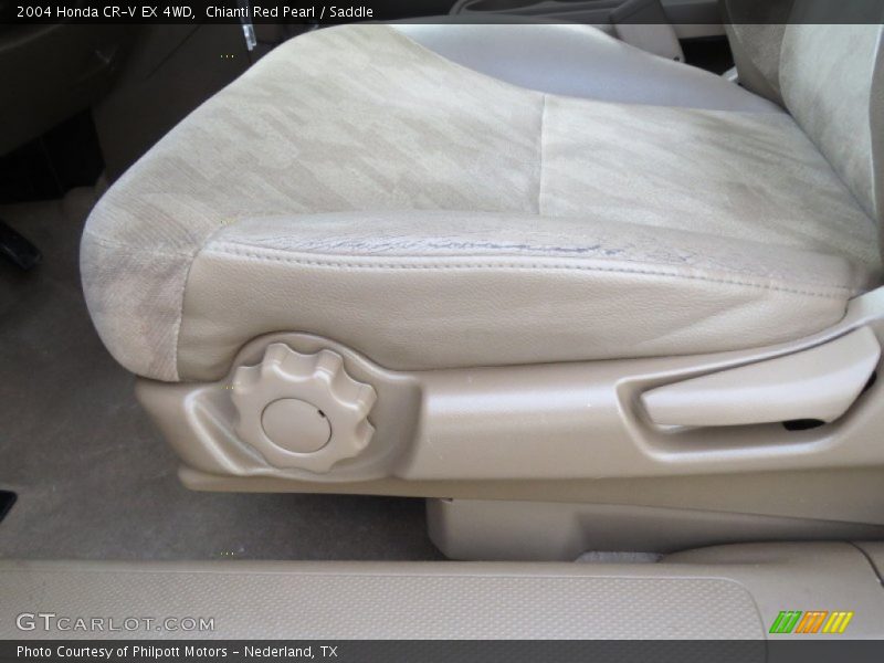 Chianti Red Pearl / Saddle 2004 Honda CR-V EX 4WD