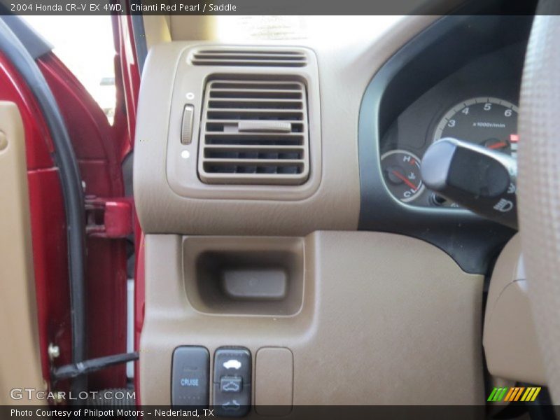 Chianti Red Pearl / Saddle 2004 Honda CR-V EX 4WD