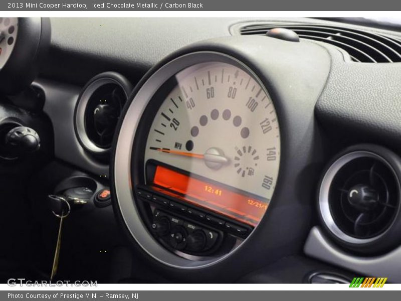Iced Chocolate Metallic / Carbon Black 2013 Mini Cooper Hardtop