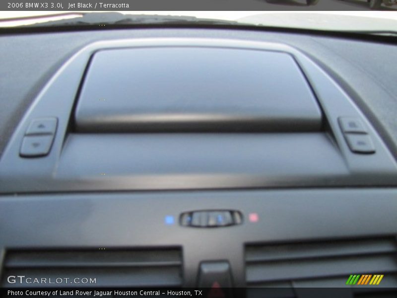 Jet Black / Terracotta 2006 BMW X3 3.0i