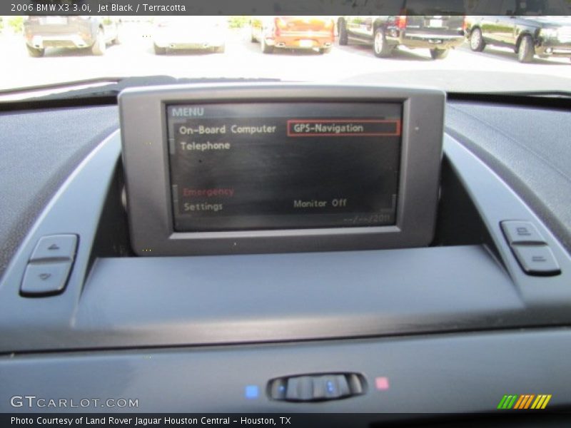 Jet Black / Terracotta 2006 BMW X3 3.0i