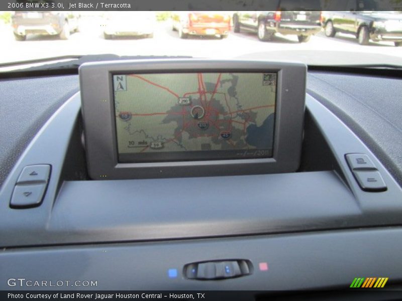 Jet Black / Terracotta 2006 BMW X3 3.0i