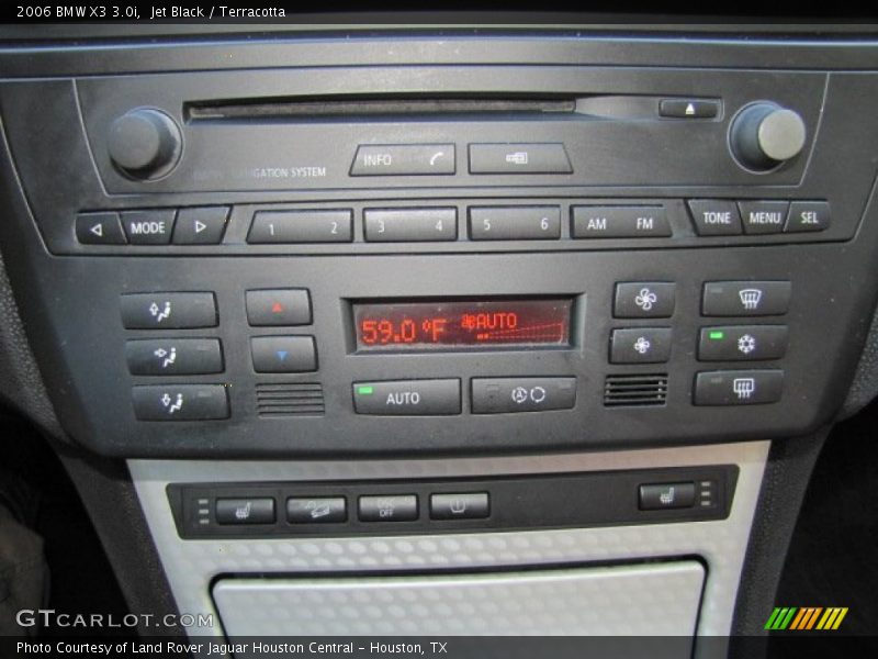 Controls of 2006 X3 3.0i