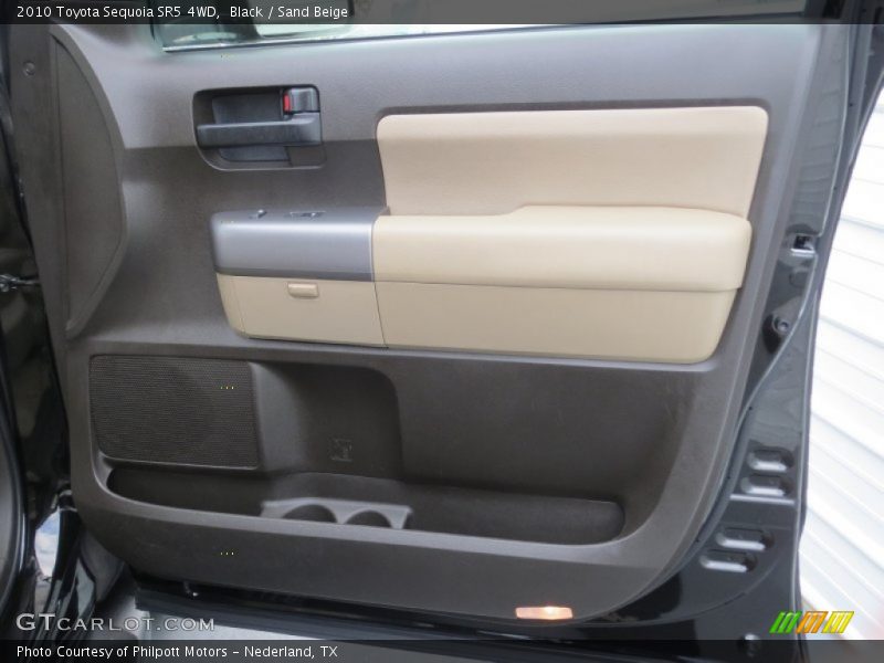 Black / Sand Beige 2010 Toyota Sequoia SR5 4WD