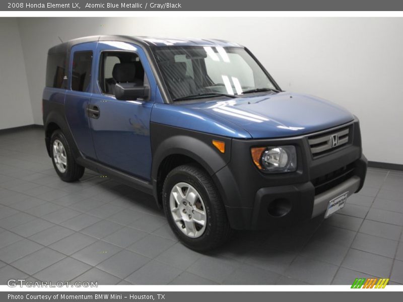 Atomic Blue Metallic / Gray/Black 2008 Honda Element LX
