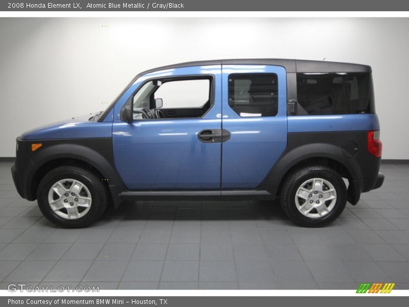Atomic Blue Metallic / Gray/Black 2008 Honda Element LX