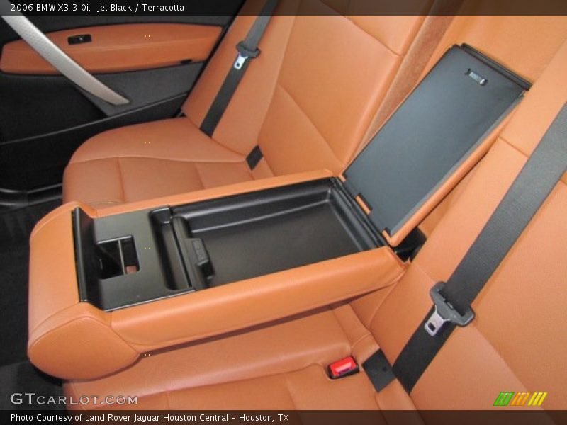 Jet Black / Terracotta 2006 BMW X3 3.0i