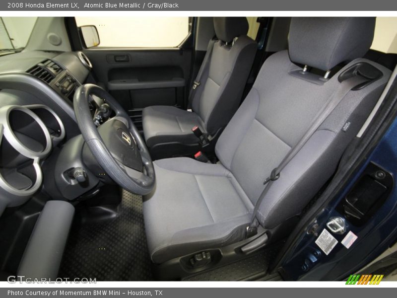 Atomic Blue Metallic / Gray/Black 2008 Honda Element LX