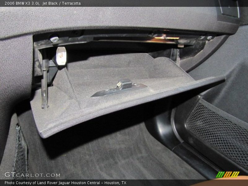 Jet Black / Terracotta 2006 BMW X3 3.0i