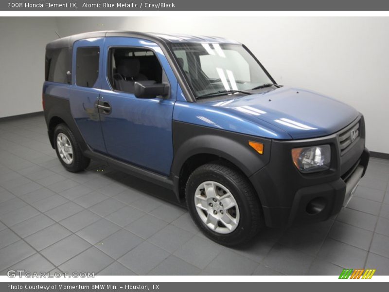 Atomic Blue Metallic / Gray/Black 2008 Honda Element LX