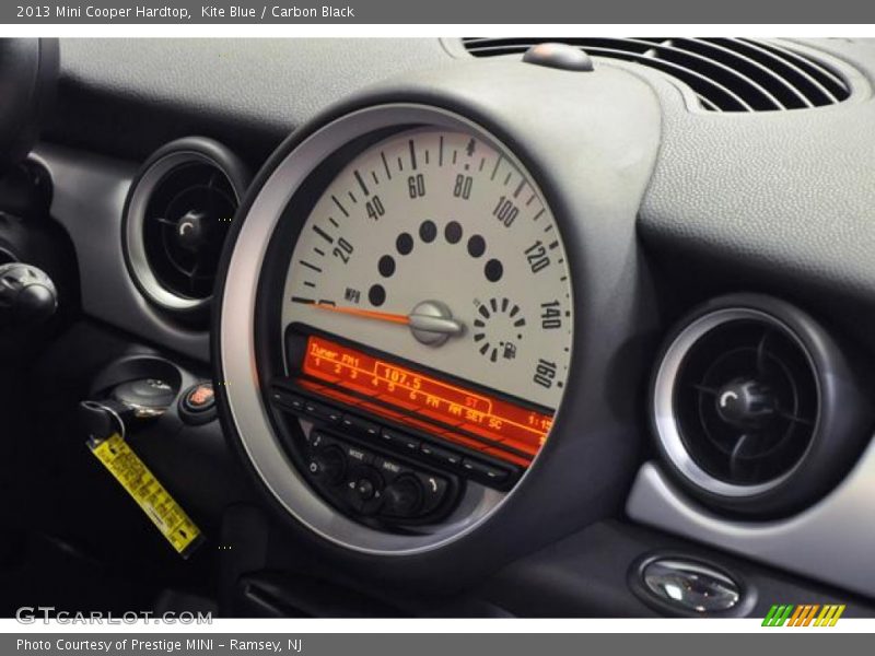 Kite Blue / Carbon Black 2013 Mini Cooper Hardtop