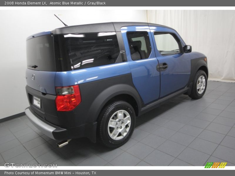 Atomic Blue Metallic / Gray/Black 2008 Honda Element LX