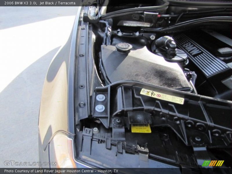 Jet Black / Terracotta 2006 BMW X3 3.0i