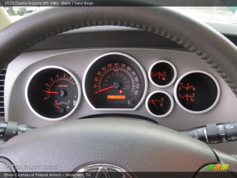  2010 Sequoia SR5 4WD SR5 4WD Gauges
