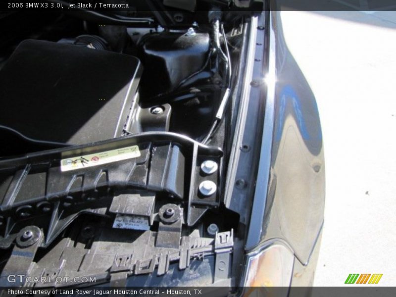 Jet Black / Terracotta 2006 BMW X3 3.0i