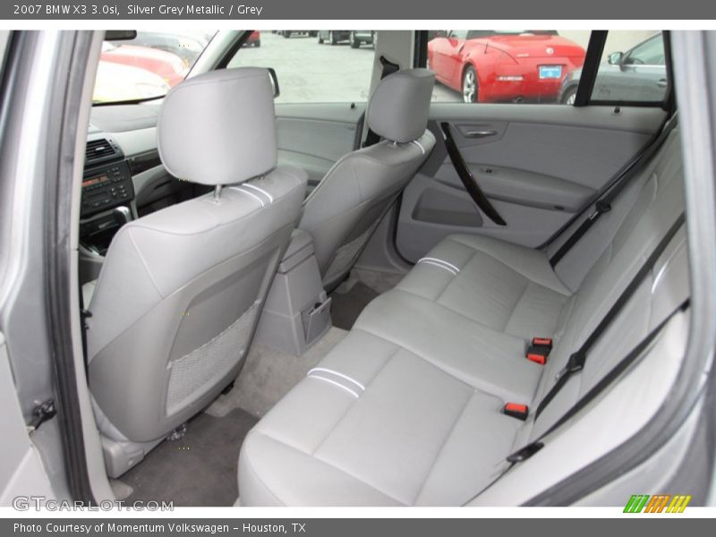 Rear Seat of 2007 X3 3.0si
