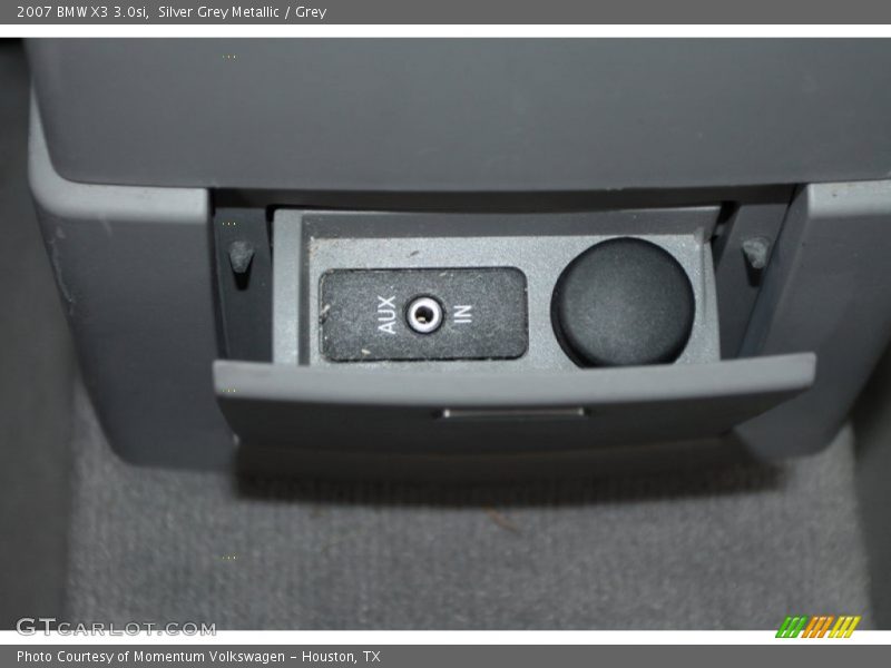 Silver Grey Metallic / Grey 2007 BMW X3 3.0si