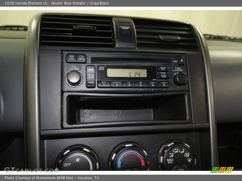 Atomic Blue Metallic / Gray/Black 2008 Honda Element LX
