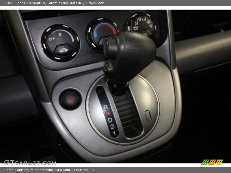 Atomic Blue Metallic / Gray/Black 2008 Honda Element LX