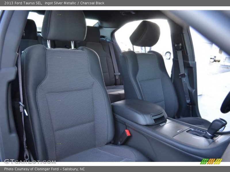 Ingot Silver Metallic / Charcoal Black 2013 Ford Taurus SEL