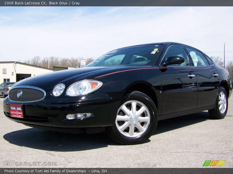 Black Onyx / Gray 2006 Buick LaCrosse CX
