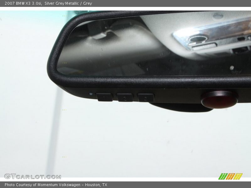 Silver Grey Metallic / Grey 2007 BMW X3 3.0si