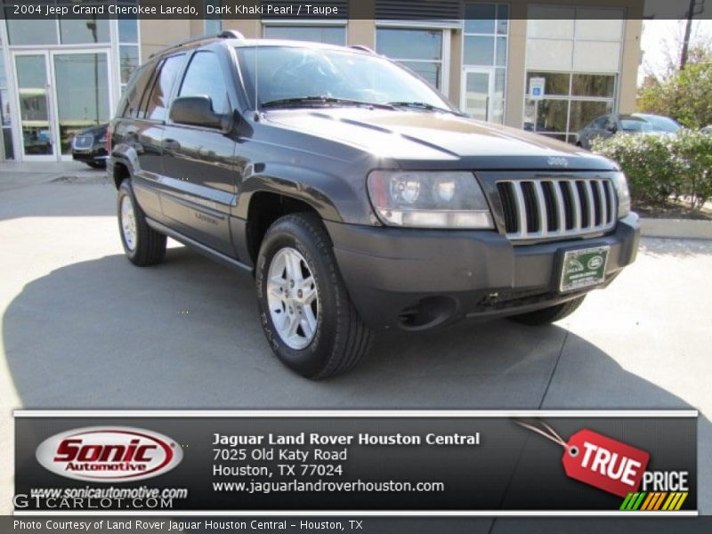 Dark Khaki Pearl / Taupe 2004 Jeep Grand Cherokee Laredo