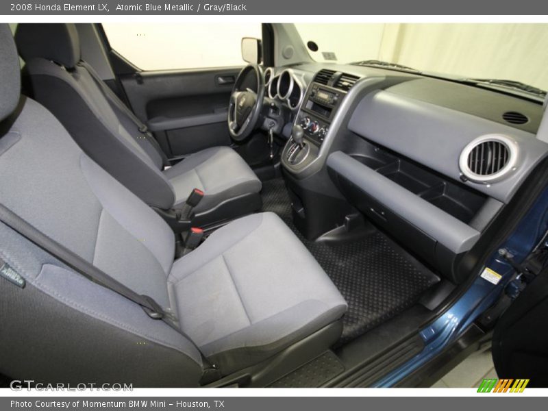 Atomic Blue Metallic / Gray/Black 2008 Honda Element LX