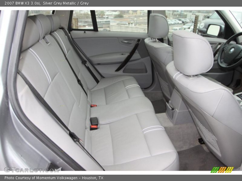 Silver Grey Metallic / Grey 2007 BMW X3 3.0si