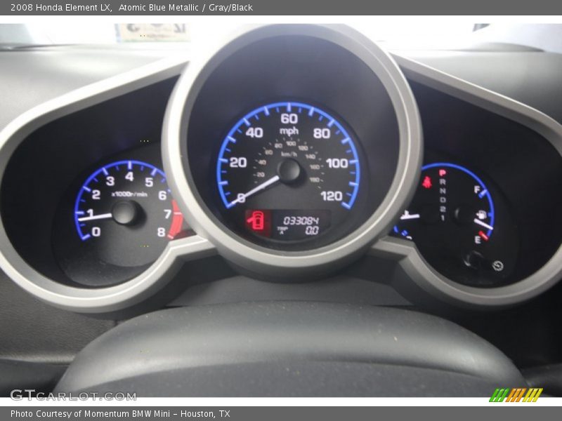 Atomic Blue Metallic / Gray/Black 2008 Honda Element LX