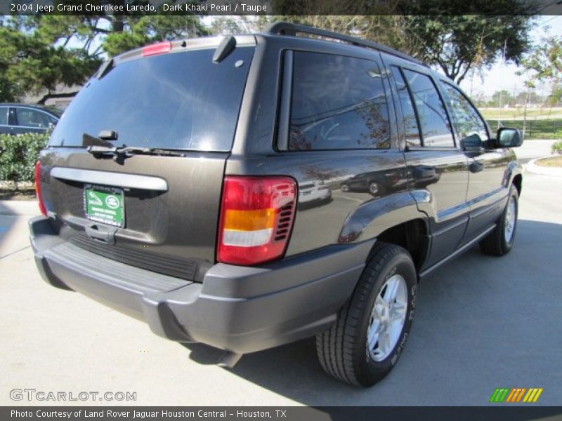 Dark Khaki Pearl / Taupe 2004 Jeep Grand Cherokee Laredo