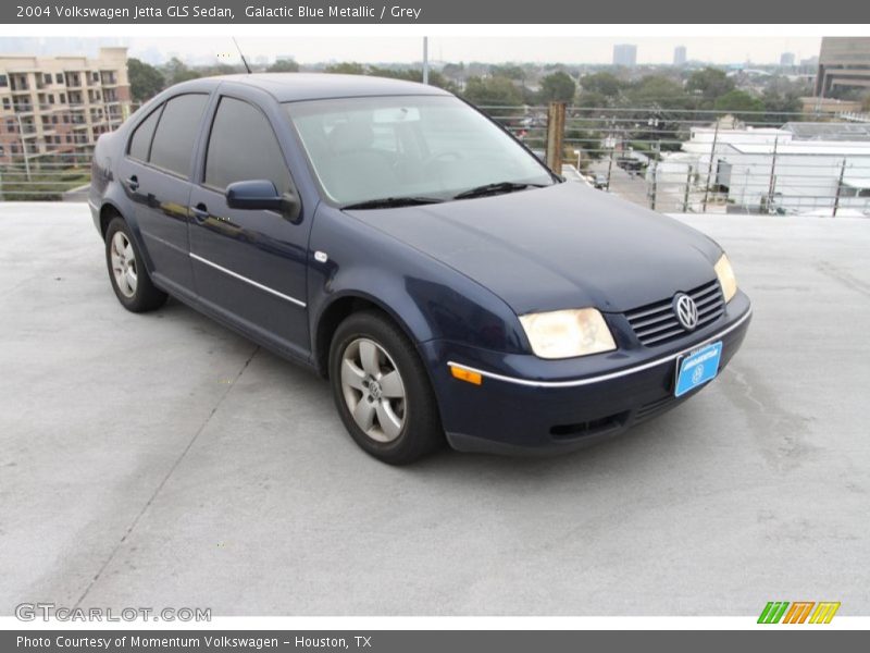 Galactic Blue Metallic / Grey 2004 Volkswagen Jetta GLS Sedan