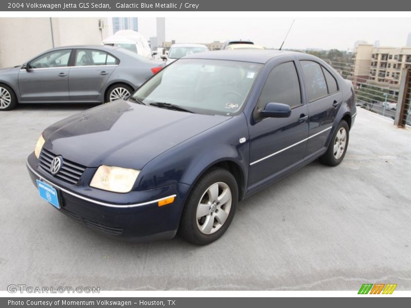 Galactic Blue Metallic / Grey 2004 Volkswagen Jetta GLS Sedan