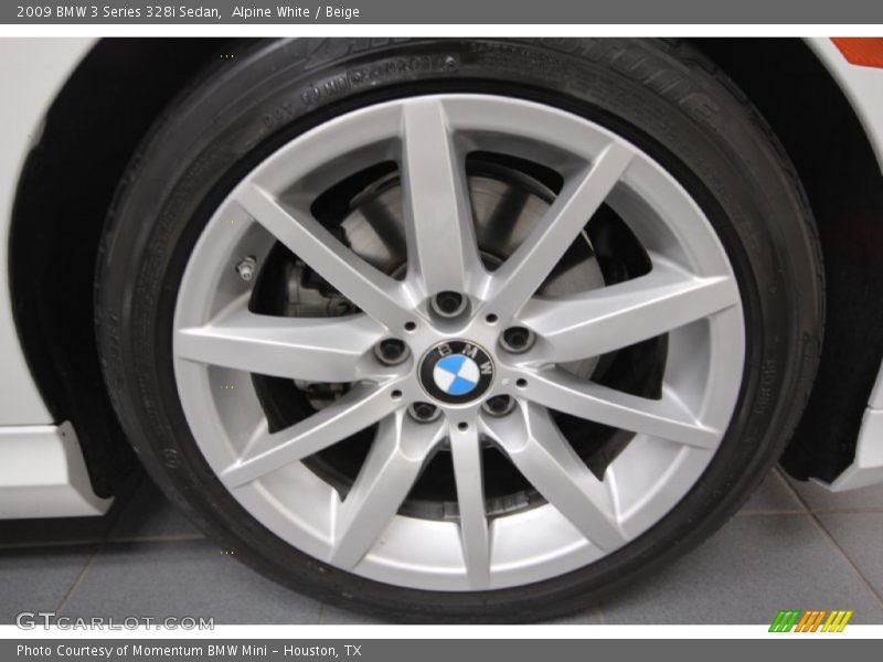 Alpine White / Beige 2009 BMW 3 Series 328i Sedan