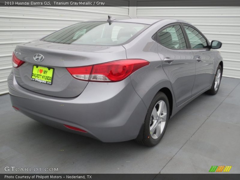 Titanium Gray Metallic / Gray 2013 Hyundai Elantra GLS