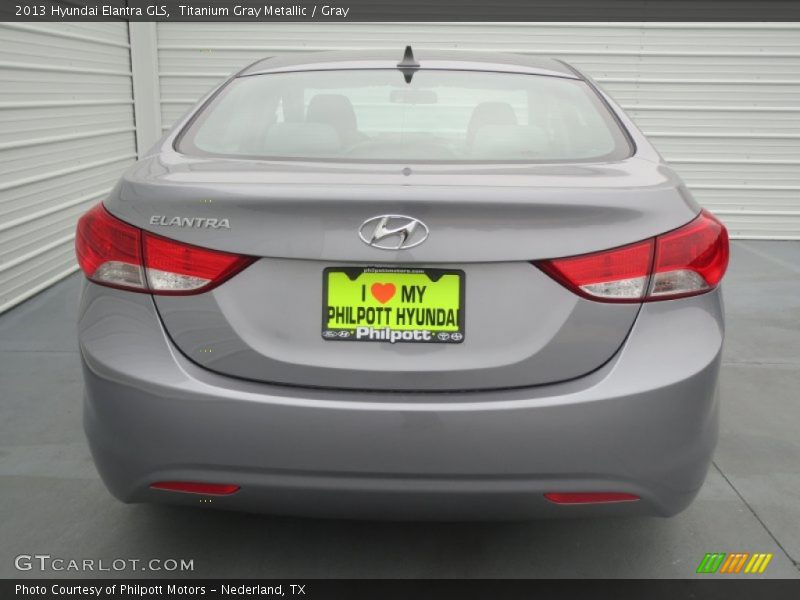 Titanium Gray Metallic / Gray 2013 Hyundai Elantra GLS