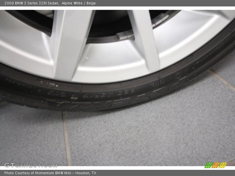 Alpine White / Beige 2009 BMW 3 Series 328i Sedan
