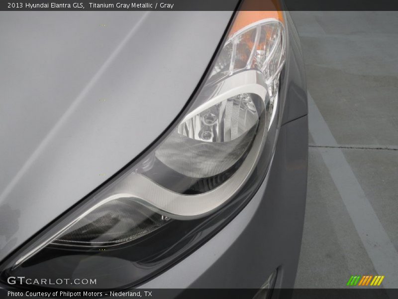 Titanium Gray Metallic / Gray 2013 Hyundai Elantra GLS