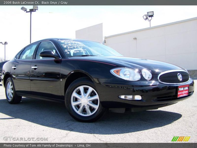 Black Onyx / Gray 2006 Buick LaCrosse CX