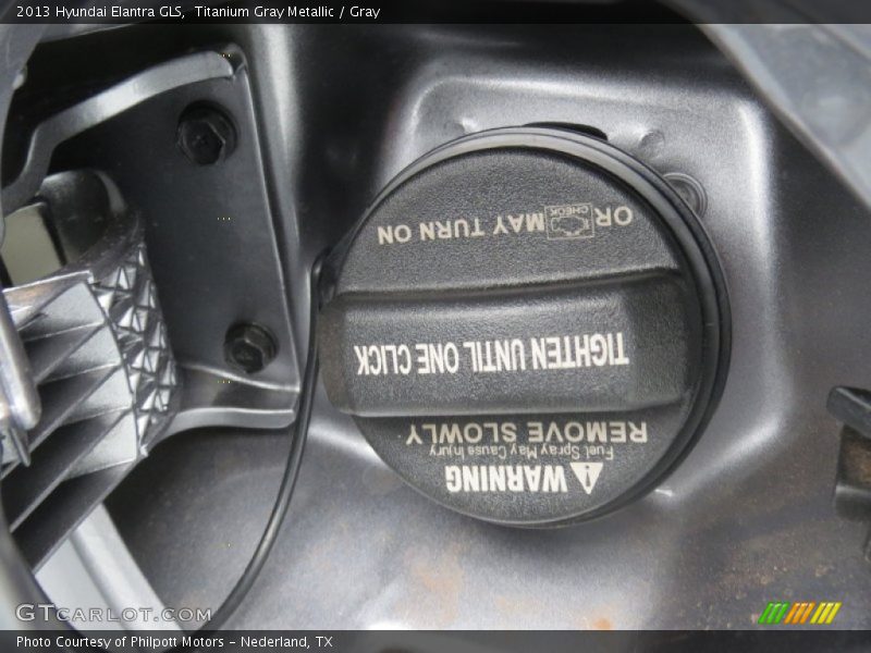 Titanium Gray Metallic / Gray 2013 Hyundai Elantra GLS