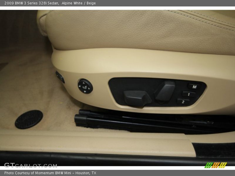 Alpine White / Beige 2009 BMW 3 Series 328i Sedan