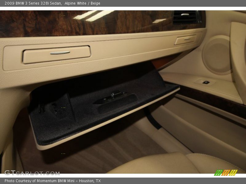 Alpine White / Beige 2009 BMW 3 Series 328i Sedan