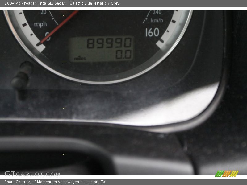Galactic Blue Metallic / Grey 2004 Volkswagen Jetta GLS Sedan