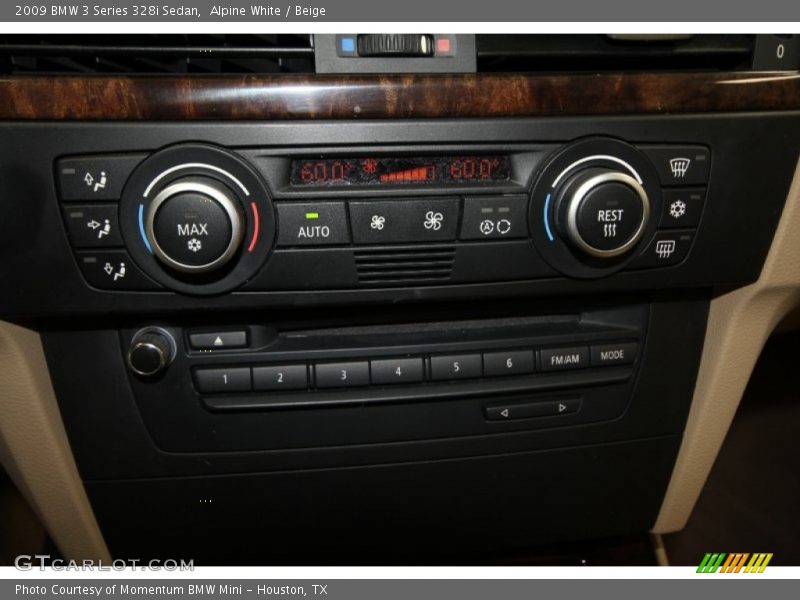 Alpine White / Beige 2009 BMW 3 Series 328i Sedan
