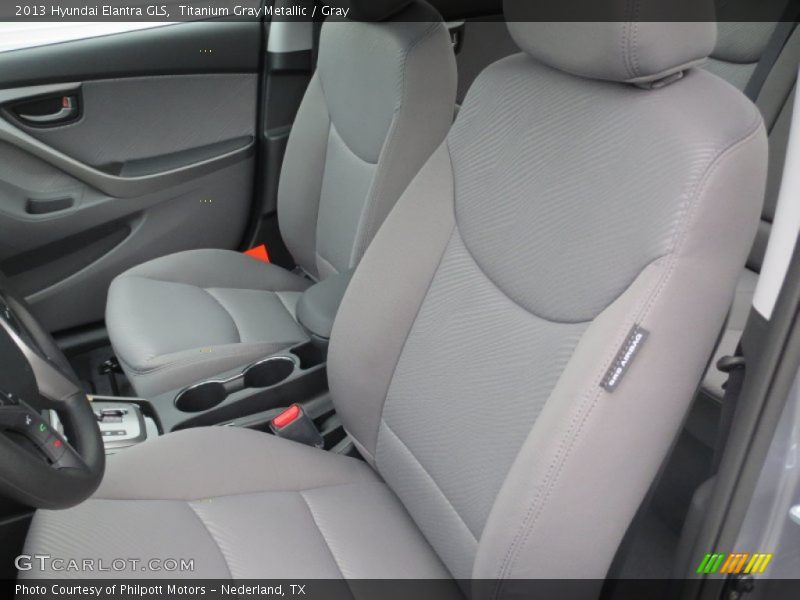Titanium Gray Metallic / Gray 2013 Hyundai Elantra GLS